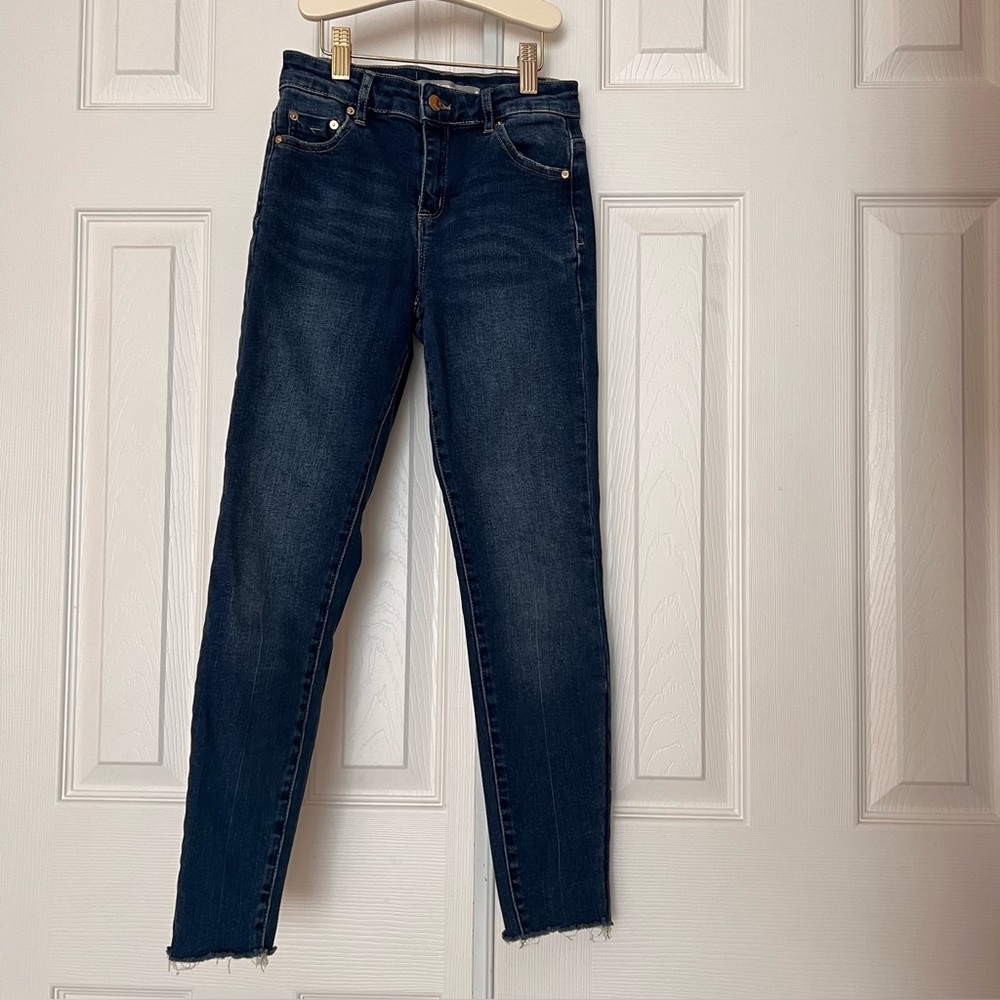 Tractr Girls Blue Skinny Jeans size 8